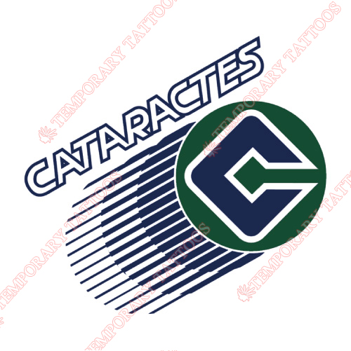 Shawinigan Cataractes Customize Temporary Tattoos Stickers NO.7470